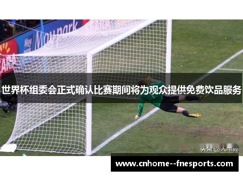 世界杯组委会正式确认比赛期间将为观众提供免费饮品服务